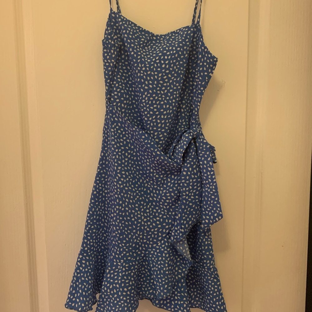 Hello Molly Blue Mini Dress